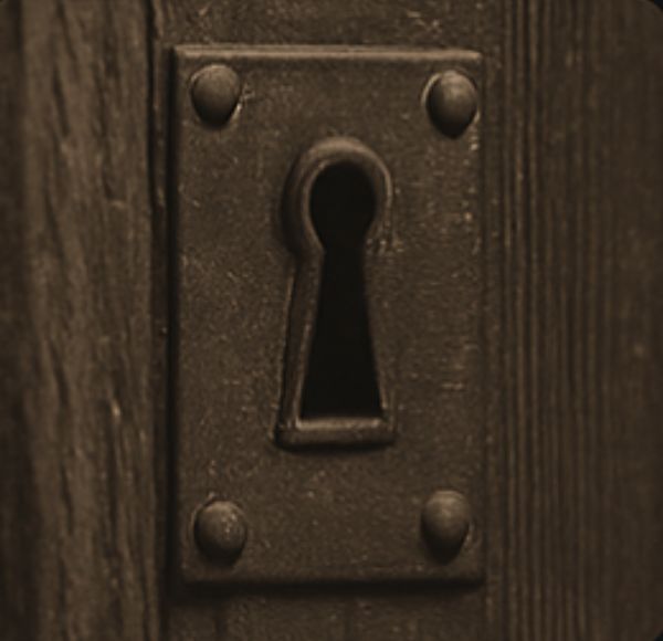 Fechadura antiga pronta para agendamento de avaliação gratuita